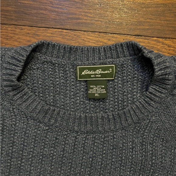 Blue Eddie Bower Sweater - Picture 2 of 5
